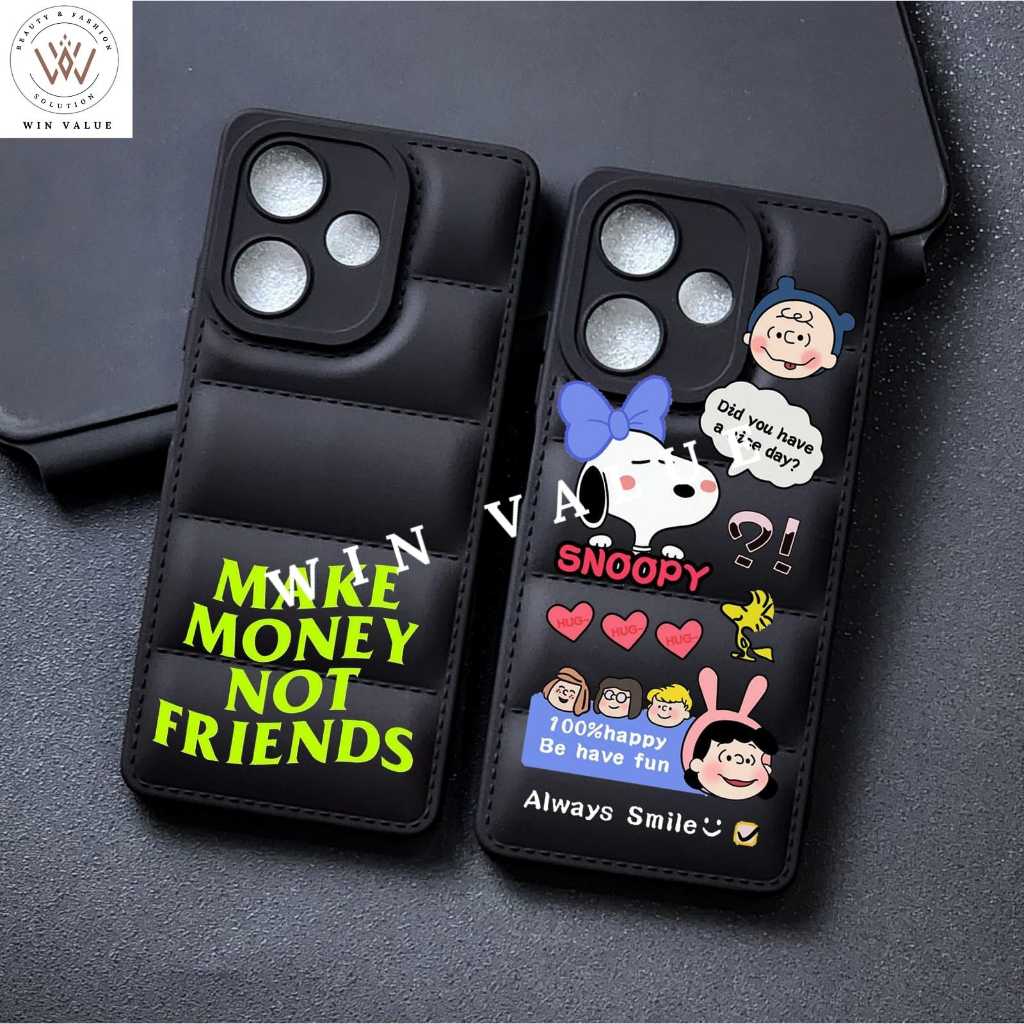 Samsung A04 Samsung A04E Samsung A04S Case Pillow CB01 Macaron Black Motif Image Pillow Samsung A04 