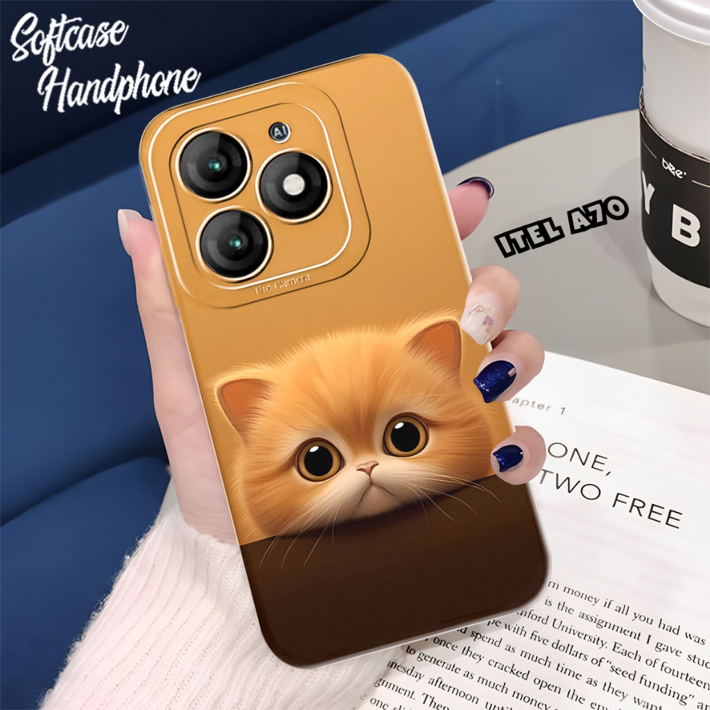 [VIRAL] ล่าสุด Itel A70 2023 Softcase - ล่าสุด Itel A70 Case - ล่าสุด Itel A70 Casing - ซิลิโคน Itel