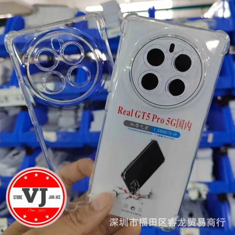 Softcase Anti Crack Realme GT5 Pro Case ซิลิโคนใส GT 5 Pro