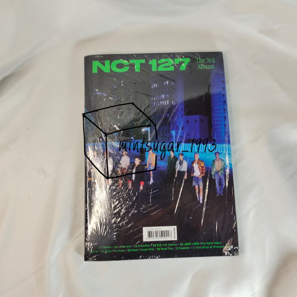 NCT 127 - อัลบั้มที่ 3 [ สติ๊กเกอร์ ] ( Seoul City Ver. ) อัลบั้ม nct127 ilichil ensiti taeyong yuta