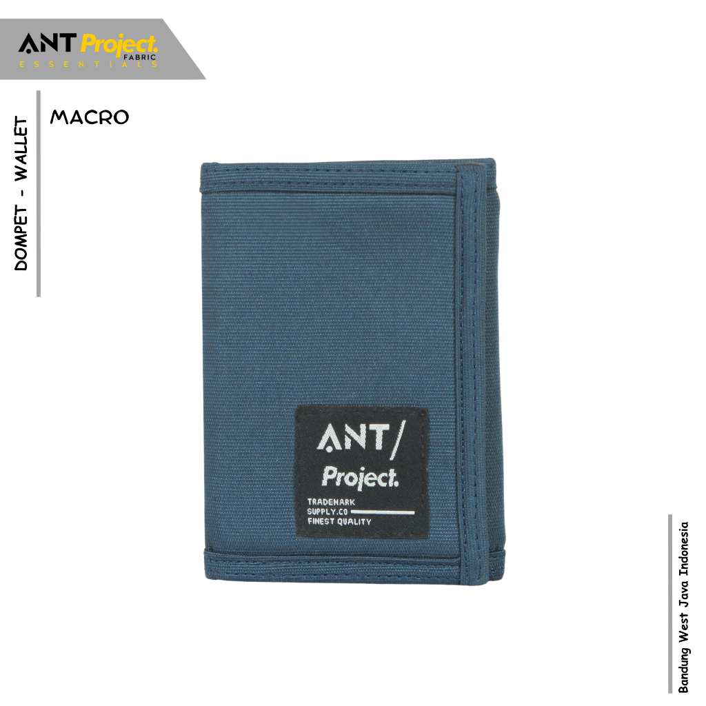 ANT PROJECT - MACRO Mens Folding Wallet ATM Money Card Wallet