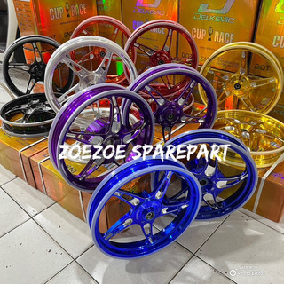VELG DND DELKEVIC K SPEED RING 14 VARIO 125 VARIO 150 VARIO 160 ABS BEAT SCOOPY GENIO MIO SPORTY PCX 160 CBS/ABS MIO SMILE MIO M3 UKURAN 185/215 RING 14