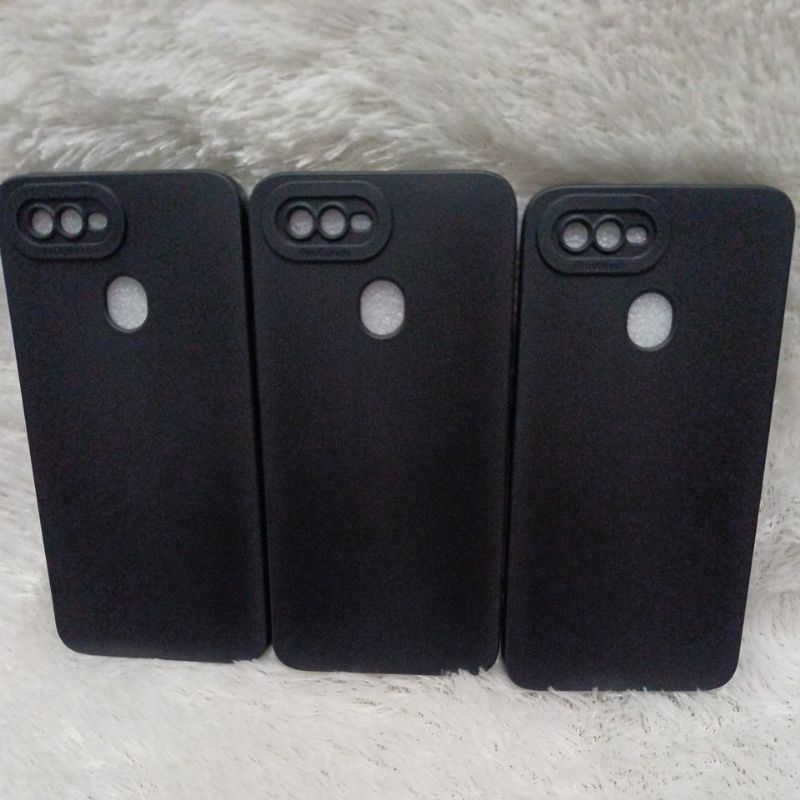 SoftCase Casing Oppo A5S/F9/A7/A12/A11K Silicone Pro Camera Back Protector HP Camera