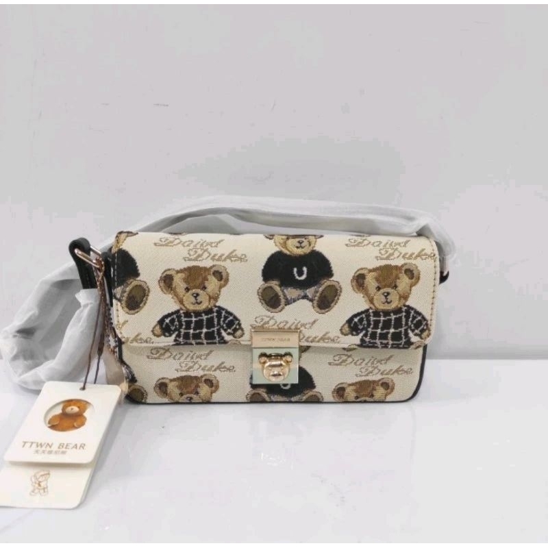 Ready Original TTWN Bear Bag TN325/Sling Bag TTWN Bear/TWN Bear Sling Bag/TTWN Bear Bag