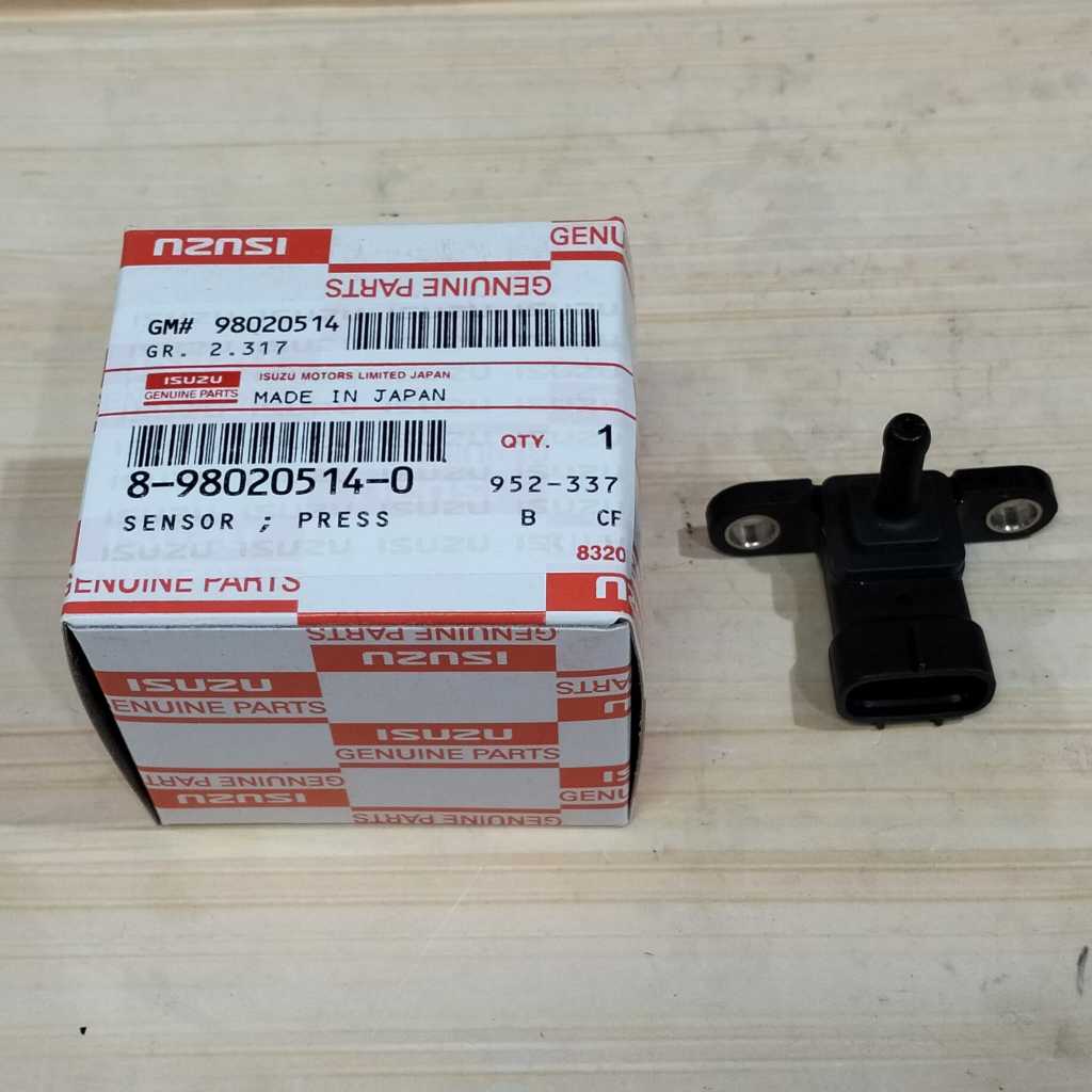เซ็นเซอร์แรงดัน ISUZU PRESS SENSOR DMAX MUX EURO 4 ELF NMR 81 NLR 85 GIGA 8-98020514-0