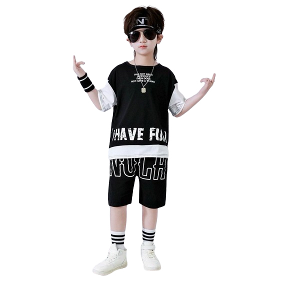 NOLA KIDS SET SHIRT SHORT PANTS ASGARD777