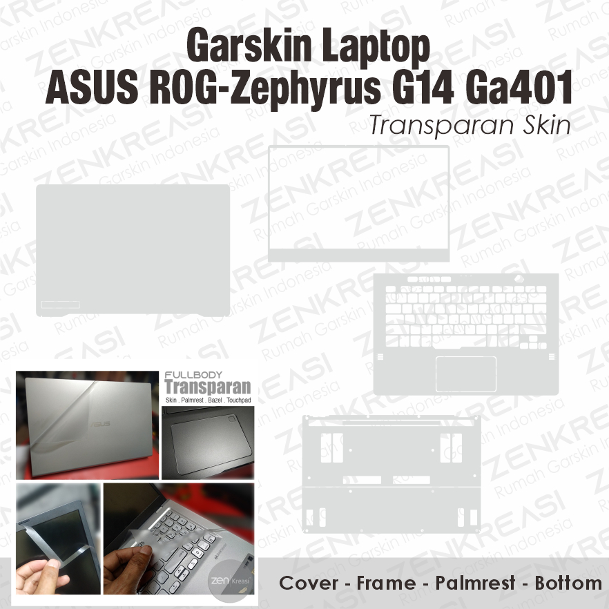 Garskin ASUS ROG-Zephyrus G14 Ga401 แล็ปท็อป