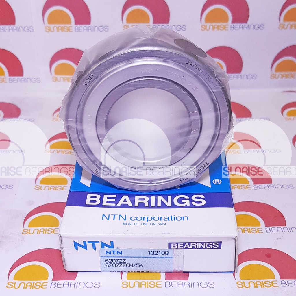 แบริ ่ งบอลร ่ องลึก NTN 6207 ZZ