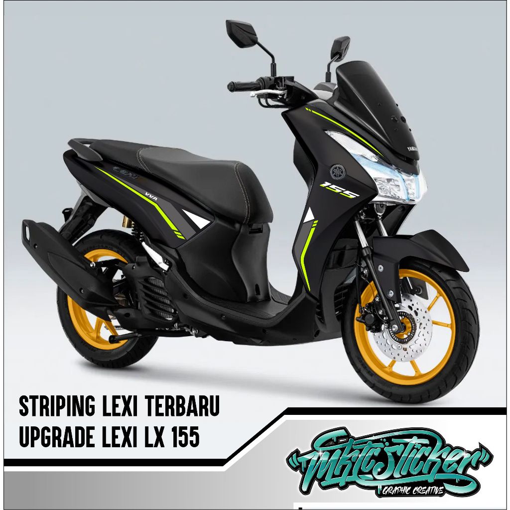 แถบ LEXI OLD UPGRADE ให้กลายเป็น LEXI LX 155 2024