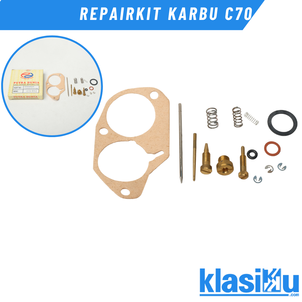 Ripair Kit Parakeet คาร์บูเรเตอร์ Well Honda C70 C70 Mk1 Mk2 อะไหล่คุณภาพเดิม