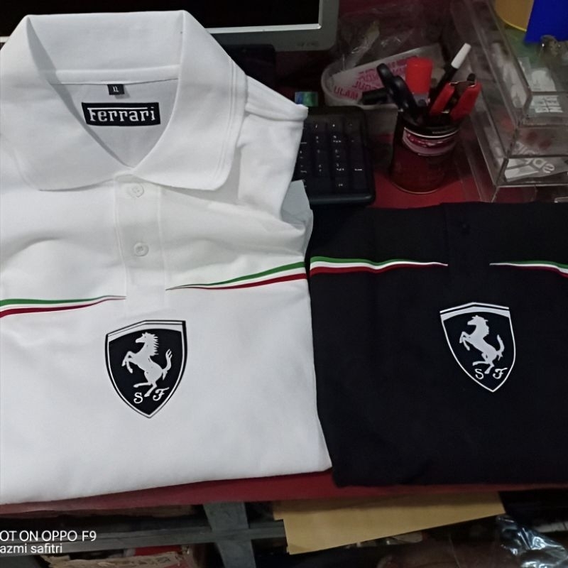 เสื้อโปโล - เสื้อยืด - เสื้อคอปก Ferrari Scuderia