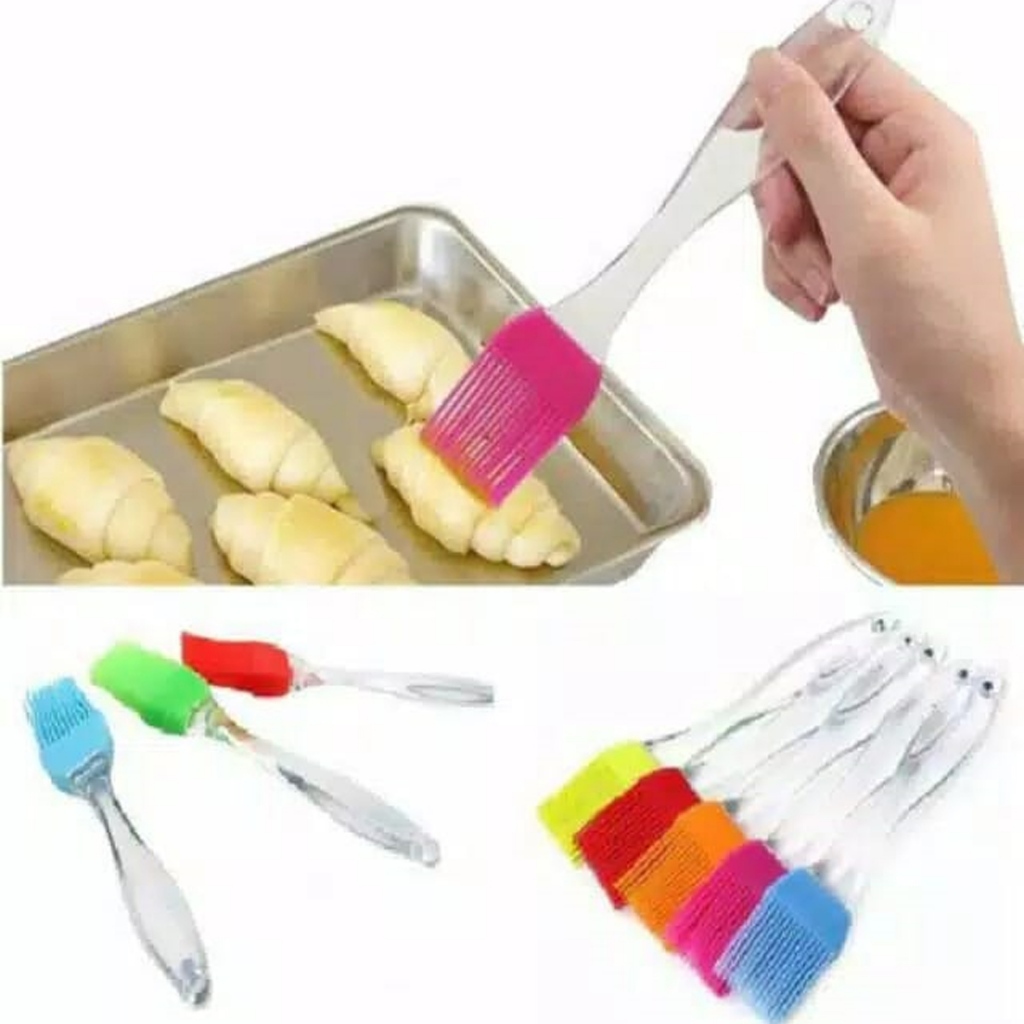แปรงน้ํามัน BUTTER BRUSH BBQ BRUSH BARBEQUE BREAD BRUSH COOKING SILICONE MATERIAL