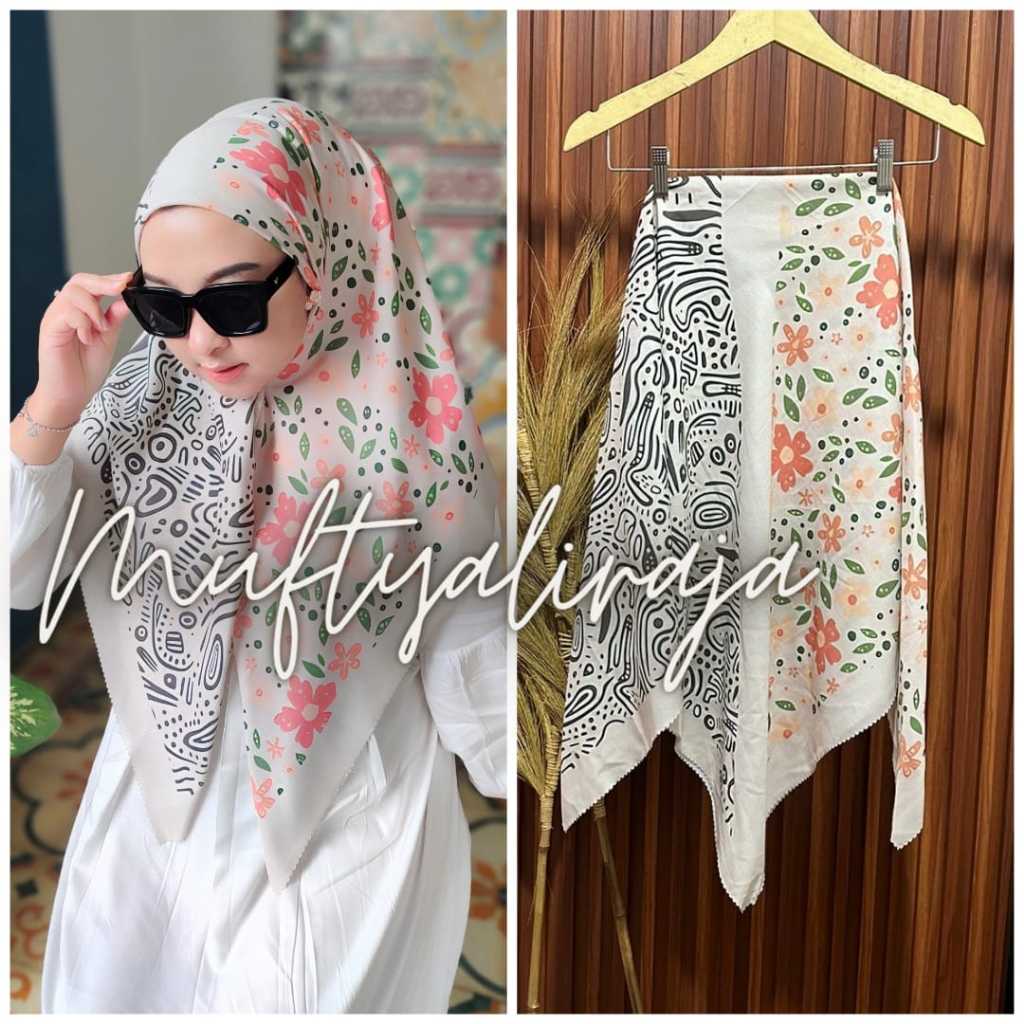 Voal HIJAB Motif RECTANGULAR Premium Voal Veil