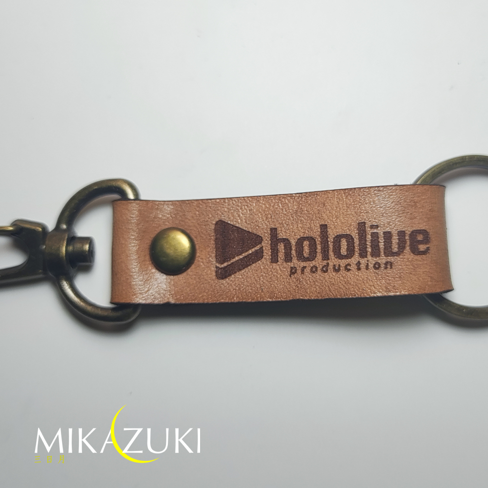 พวงกุญแจ GANTUNGAN Hololive / พวงกุญแจหนัง Hololive / พวงกุญแจ Hololive