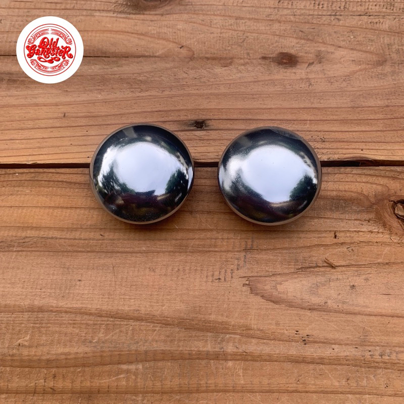 ฝาครอบน็อตล้อดรัม Vespa Chrome R10