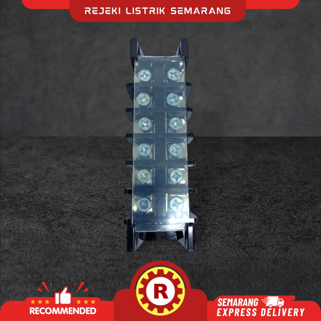 BLOCK TERMINAL, BLOCK TERMINAL, STB-30-6P INSULATOR, 30A TERMINAL, PUMA 6 POLE