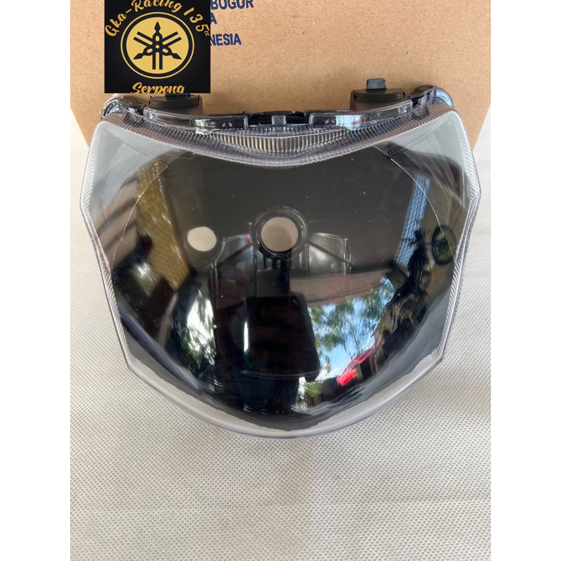 VEGA ZR HEADLIGHT RESBERCTOR BLACK SMOKE คุณภาพดี A1