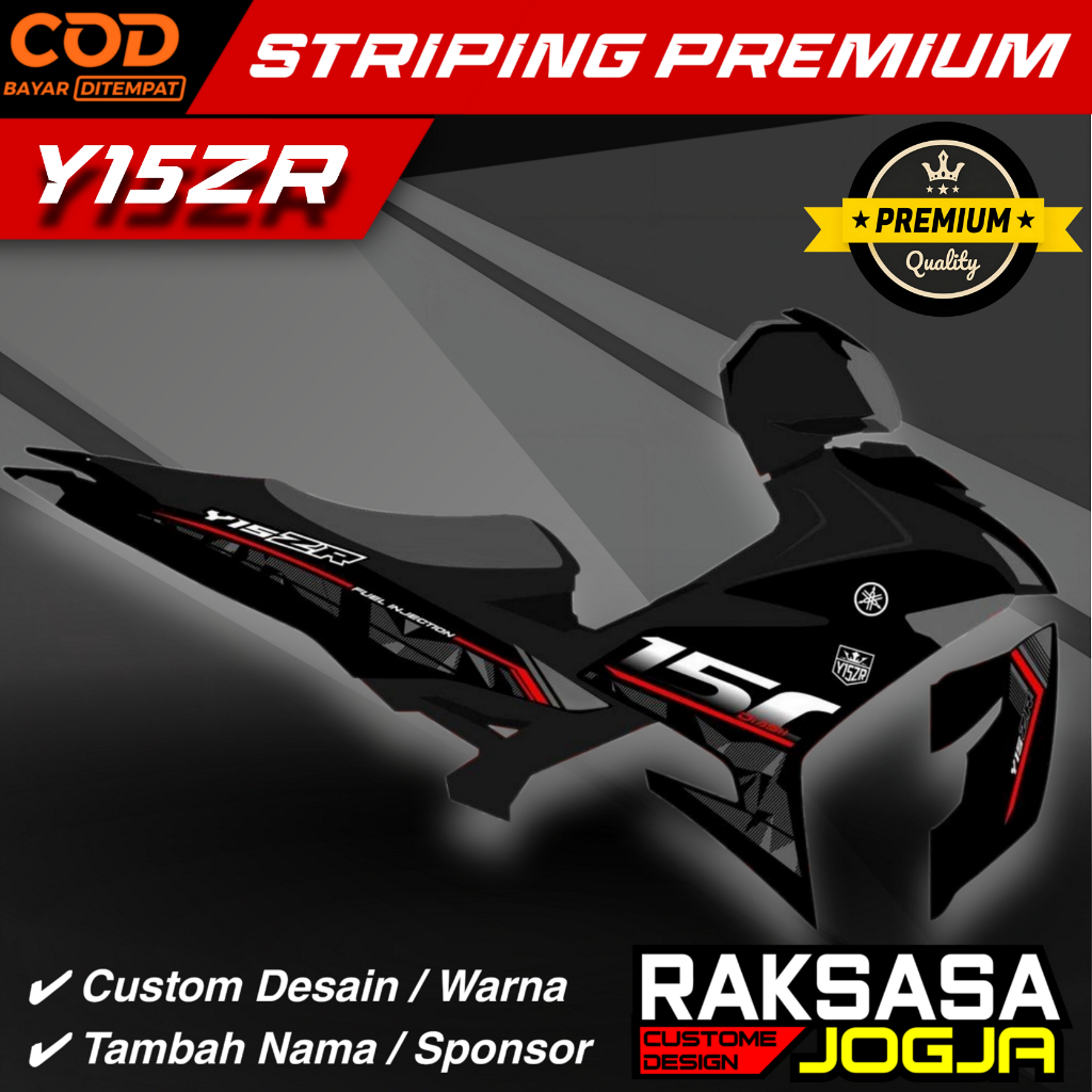 STRIPING MX KING Y15ZR พรีเมี่ยมคุณภาพสูง / YAMAHA SNIPER 150 MXi / STRIPING YAMAHA Y15ZR / EXCITER 