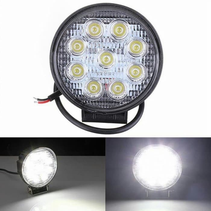 MATA 9-Eye Round Square LED Spotlight / ไฟ LED ทํางาน 9 ตา