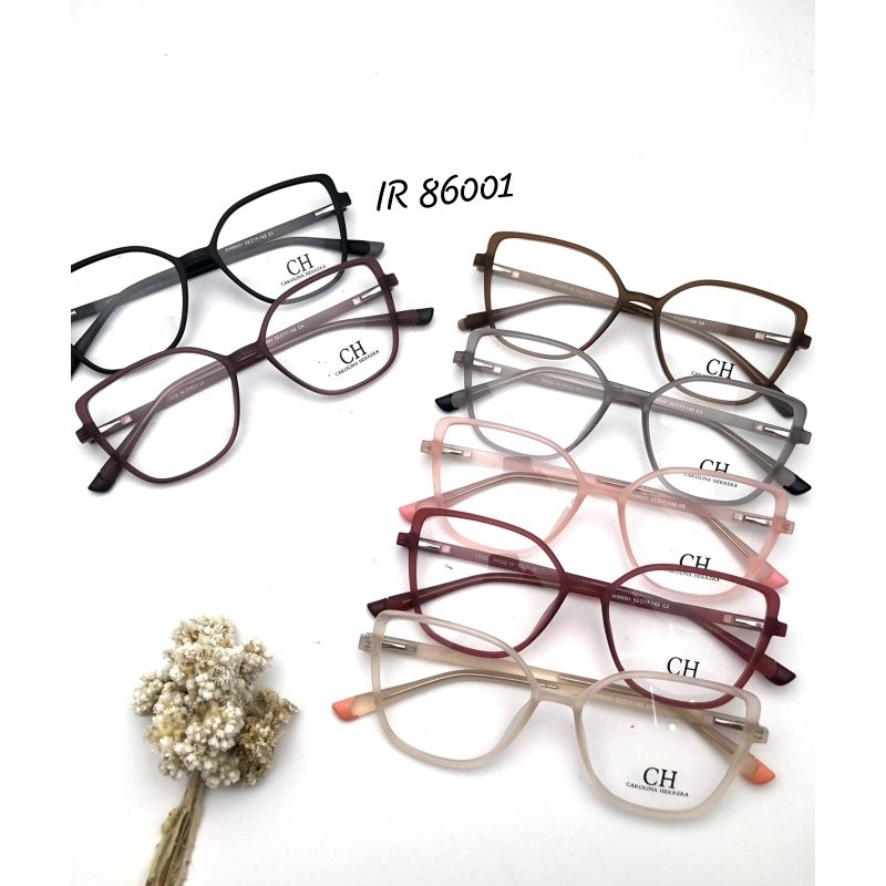 กรอบแว่นตาลบ CH86001 สําหรับผู้หญิง - BlueRay / Photochromic / Photochromic Lens Minus Glasses Package