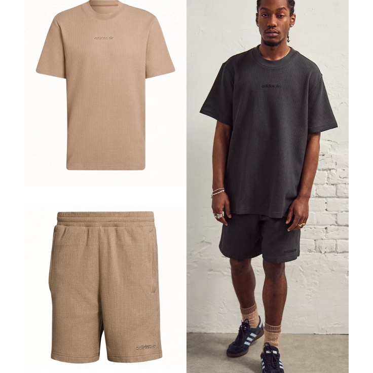 PANT พิเศษแน่นอน ADIDAS WAFFLE TSHIRT PANT