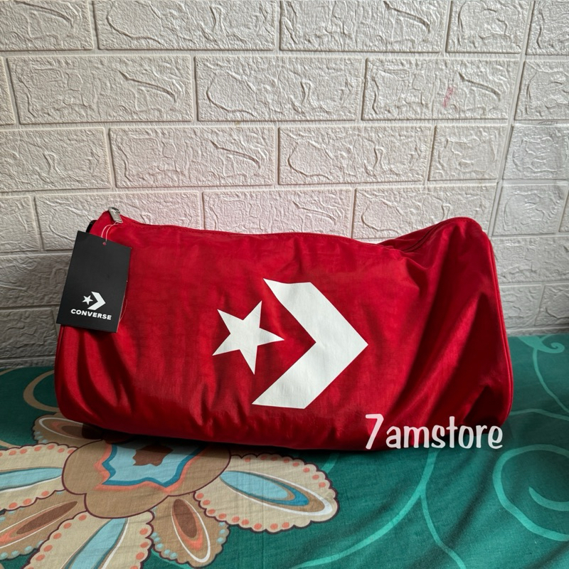 Rolling Bag/Converse Tube Rolling Bag - สีแดง