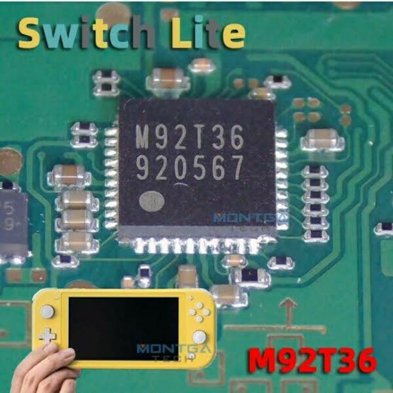 พาวเวอร์ชาร์จ IC M92t36 92T36 สําหรับ Nintendo Switch Lite
