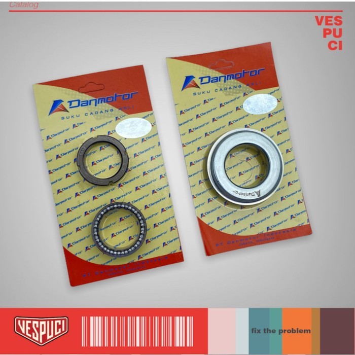 คอพวงมาลัยบนและล่างสําหรับ Danmotor Vespa Sprint Primavera Gts S LX LXV ET4 Liberty