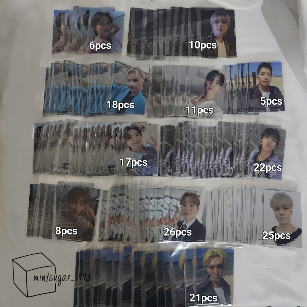 [ READY NEW OFFICIAL ] POB SEVENTEEN Album FML CARVER KTOWN4U MINI L HOLDER (จุนโฮชิ woozi the8 dk s