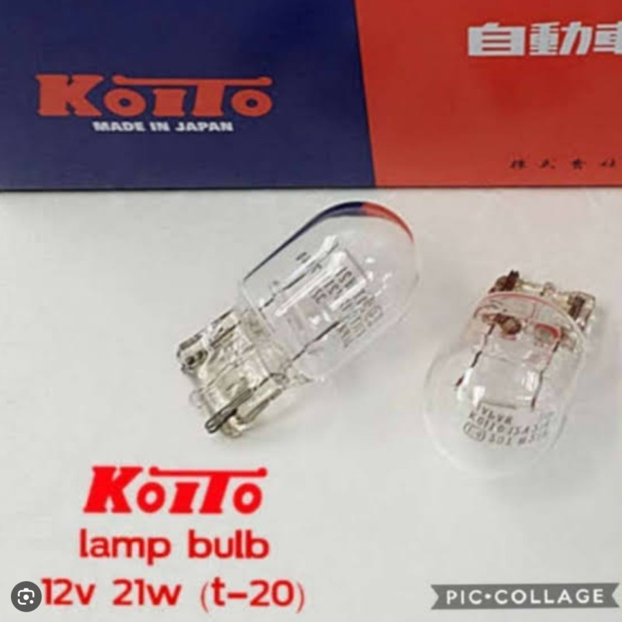 T20 Koito 12V - หลอดไฟ 21W