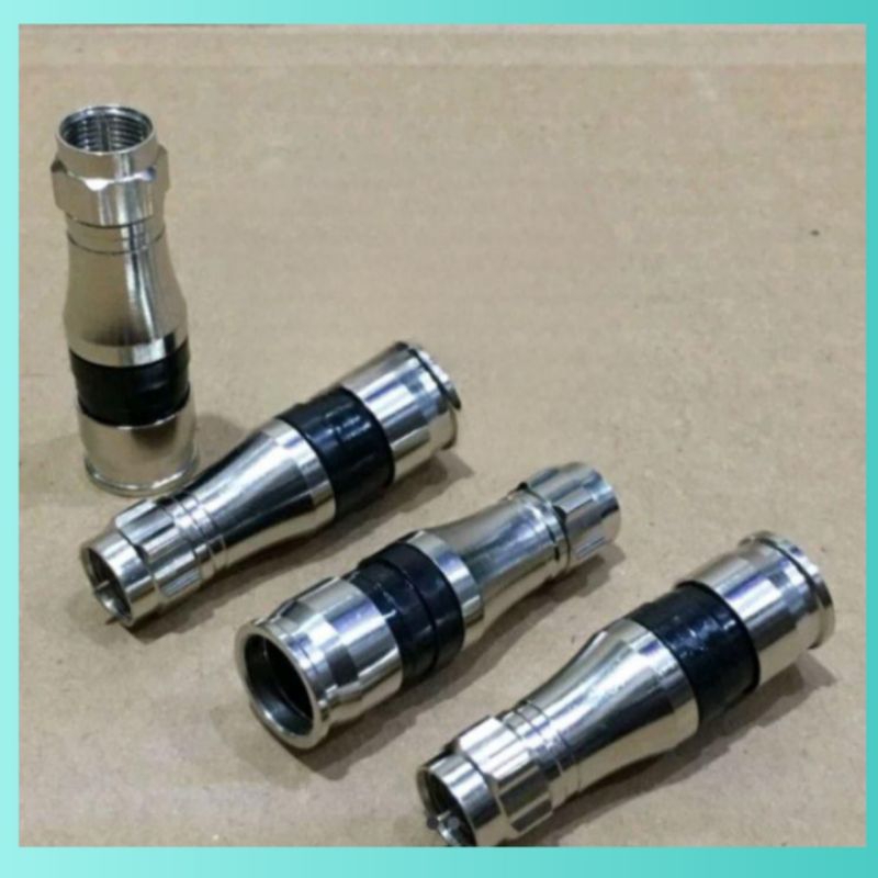 ขั้วต่อ F การบีบอัด RG11 taiwan jek press rg11 taiwan