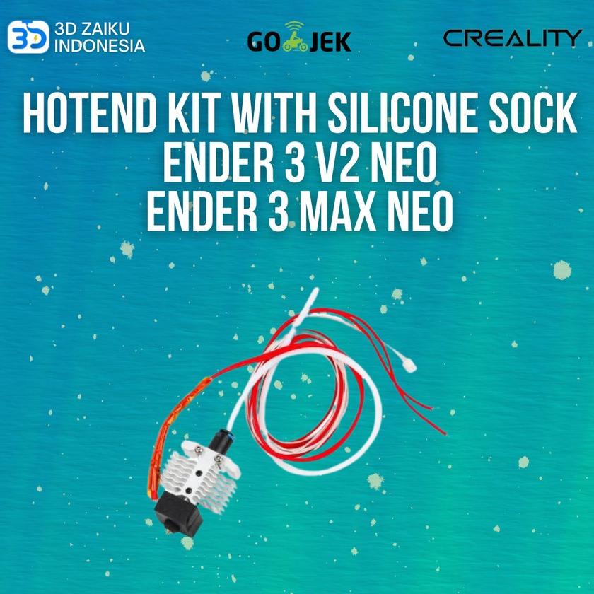 Creality Ender 3 V2 Neo Ender 3 MAX Neo Hotend Kit พร้อมถุงเท้าซิลิโคน