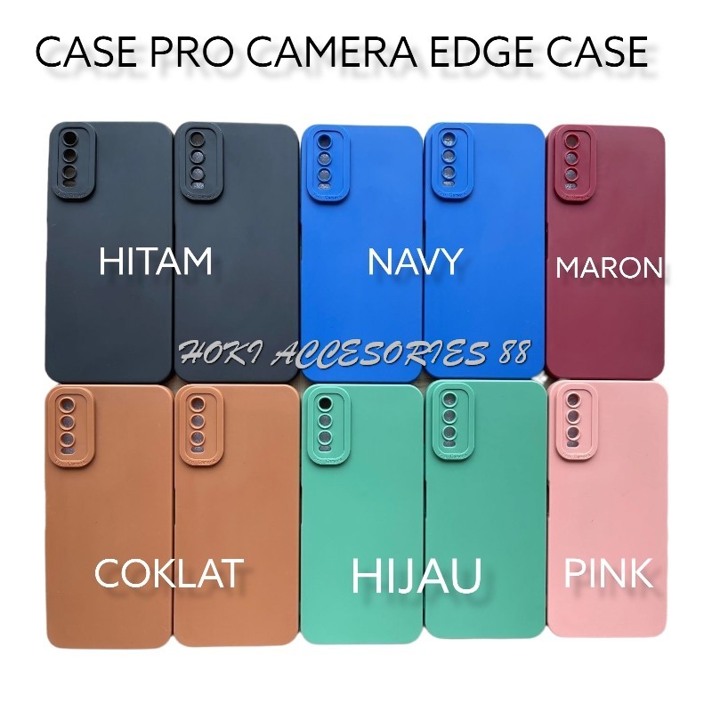 REDMI A7 PRO 4G / POCO C81 PRO CASE - SOFTCASE PRO CAMERA MACAROON - CASE PRO MACAROON