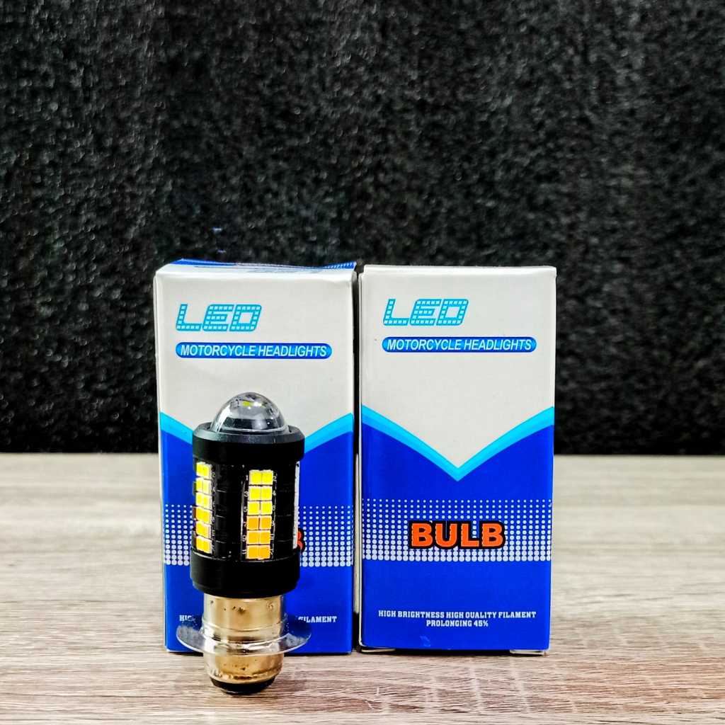 H6 P15D Led Laser ไฟหน้า Turbo Super Bright 20watt Universal Mio Beat Vario Supra Jupiter Etc