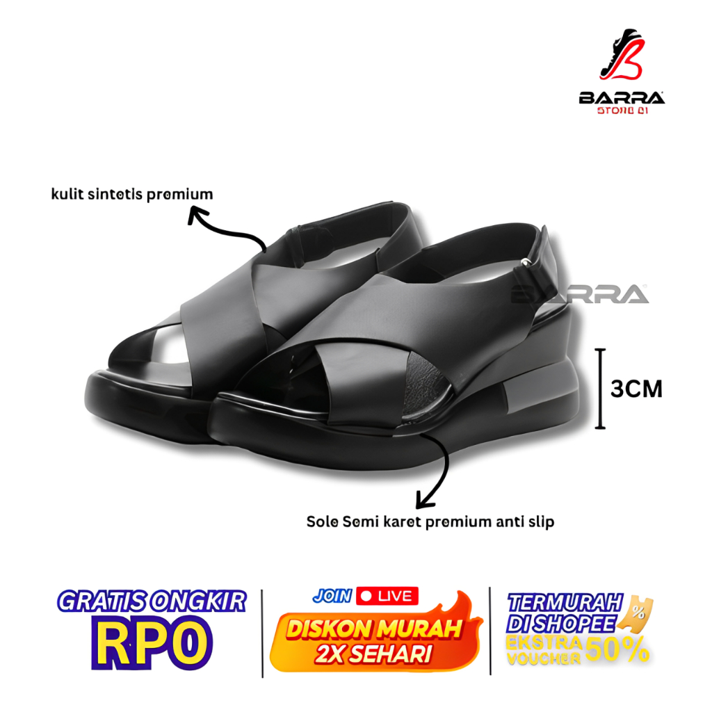 Barra21 - รองเท้าส้นเตารีด women& 39;s sm 81 (DIWA)