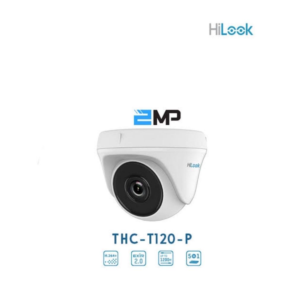 กล้องวงจรปิด กล้องวงจรปิด HILOOK INDOOR CAMERA 1080P THC-T120-P 2MP HILOOK CAMERA