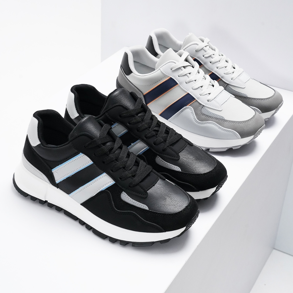 รองเท้าผ้าใบกีฬาลําลองสําหรับผู้ชาย Gabino Ollie - G2BC3011