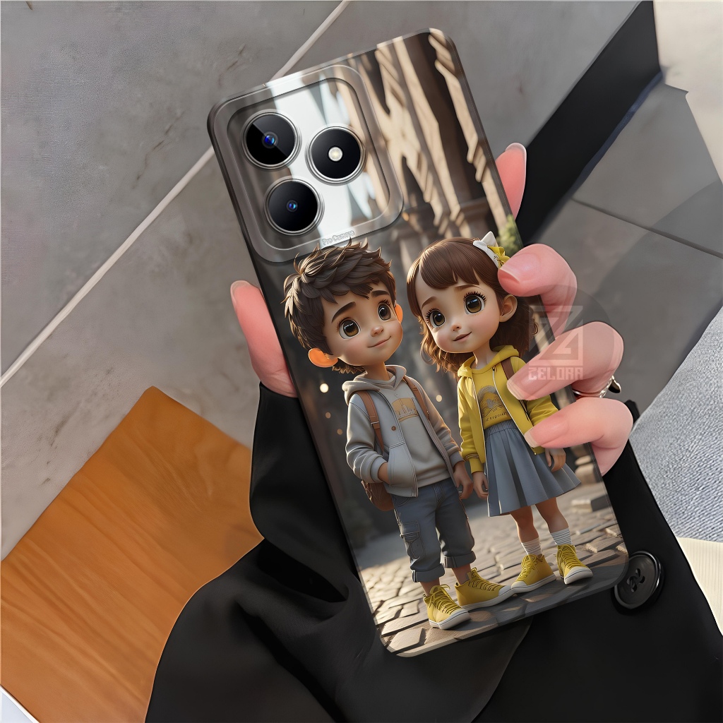 เคสโทรศัพท์ REALME C51/C51S ล่าสุด - เคสแฟชั่นการ์ตูน - เคส REALME C51/C51S Softcase - เคส REALME C5