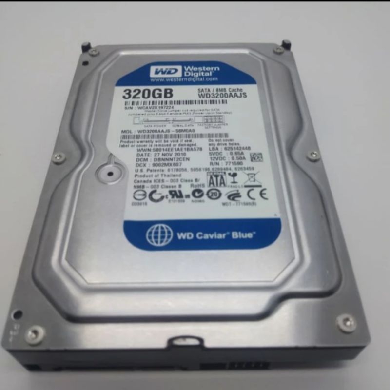 320GB WD BLUE Sata Hard Disk 35" นิ้ว - ฮาร์ดดิสก์ภายใน PC ใหม่ ORI HDD สําหรับพีซี
