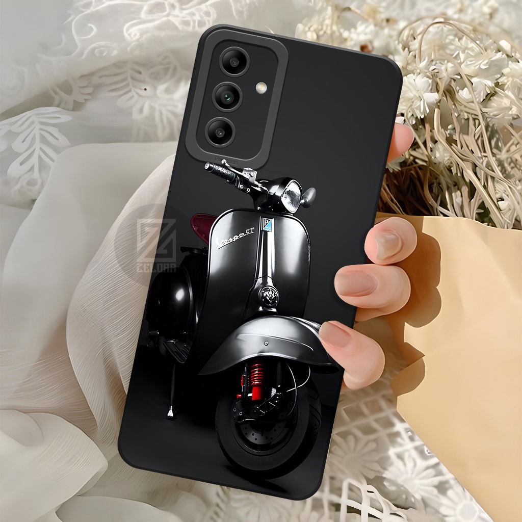 เคส HP Samsung Galaxy A04S Softcase - เคส Pro - เคส Samsung Galaxy A04S - เคส Vespa Motif - เคส Sams