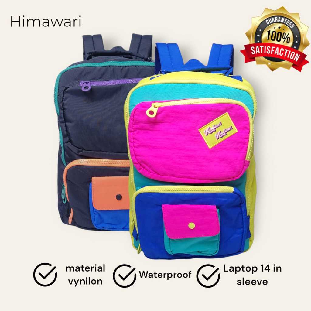 3.3 Himawari กระเป๋าเป้แล็ปท็อปขนาดกลาง 16 ลิตร