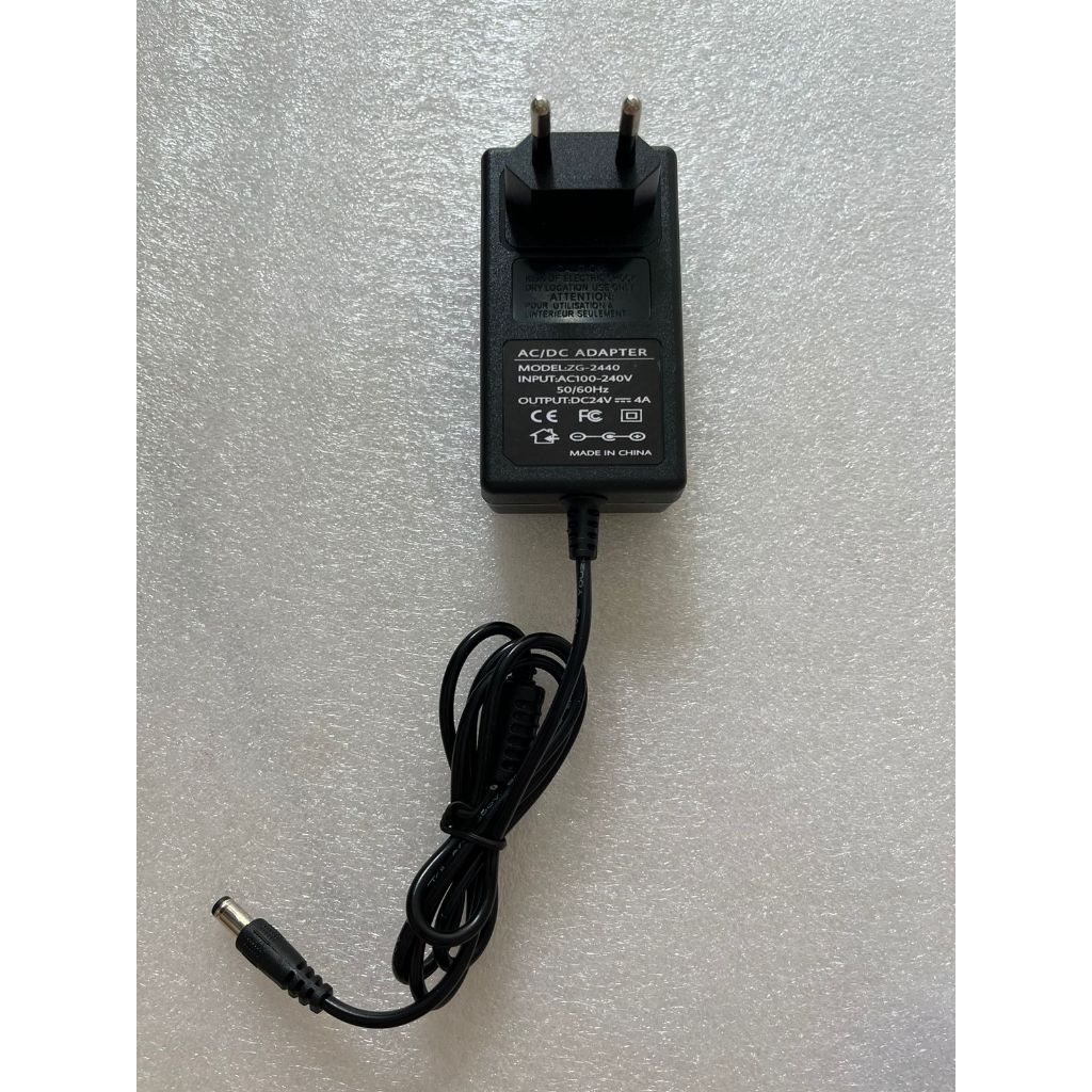 อะแดปเตอร์ AC/DC DC24V 4A รุ่น ZG-2440