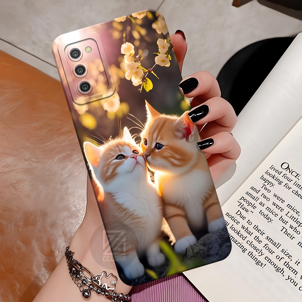 HP เคส Samsung Galaxy A03S / A02S Softcase - เคส Cat Motif - เคส Samsung Galaxy A03S / A02S - เคส Sa
