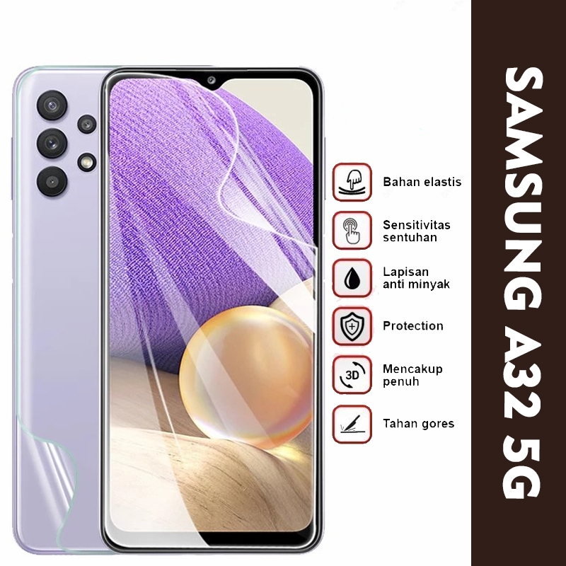 ไฮโดรเจลสําหรับ Samsung A32 5G / A32 4G ป้องกันหน้าจอ Curve