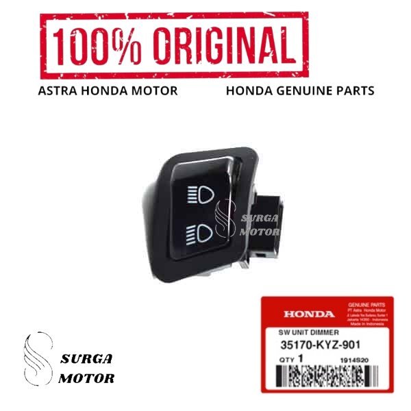 TOMBOL Switch Unit Switch Button Dimmer ไฟหน้า Far Near All BeAT All Scoopy All New Vario Spacy Revo