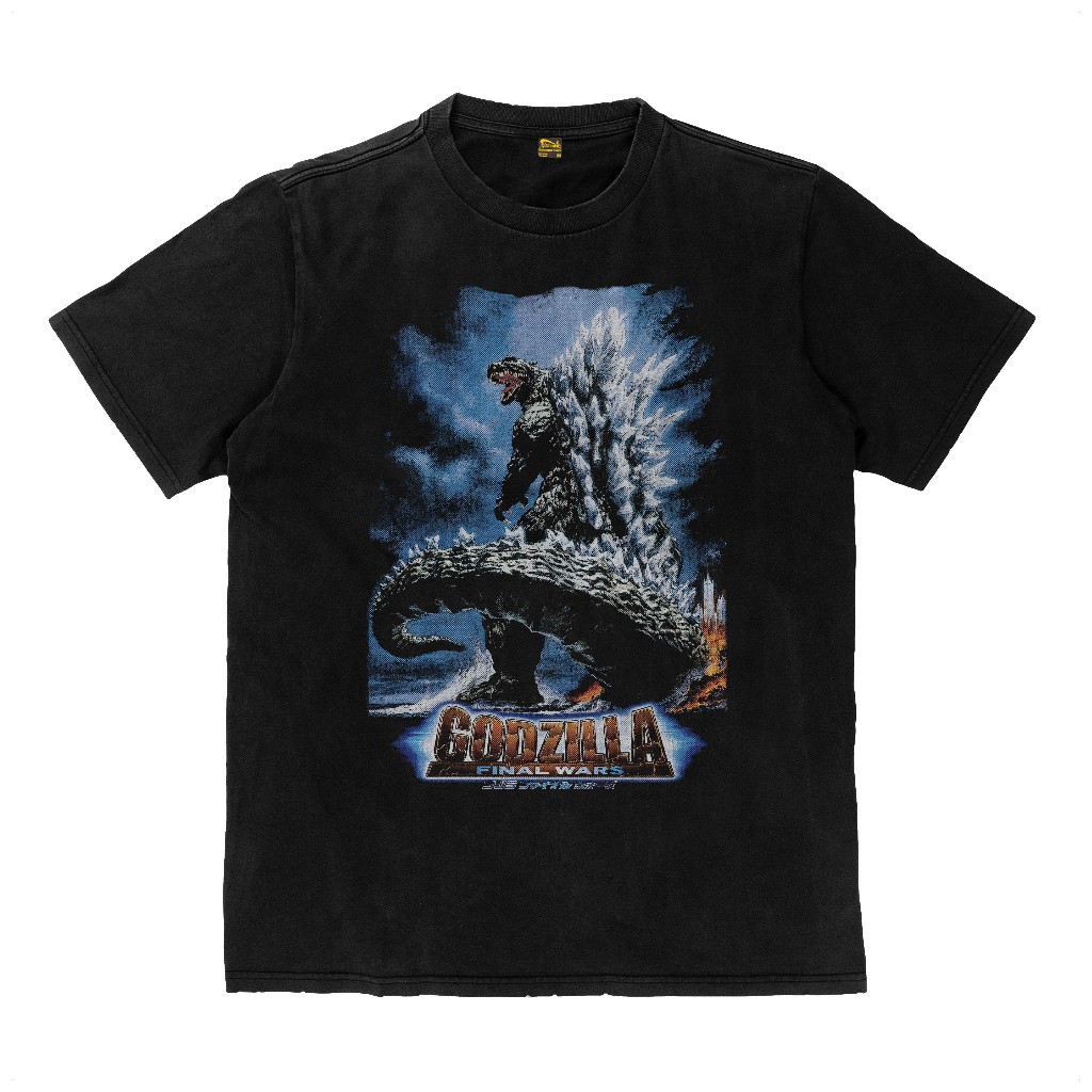 KATUN Godzilla Minus One Movie Movie Kaiju Final Wars เสื้อยืดผ้าฝ้ายหนา 16s Heavyweight