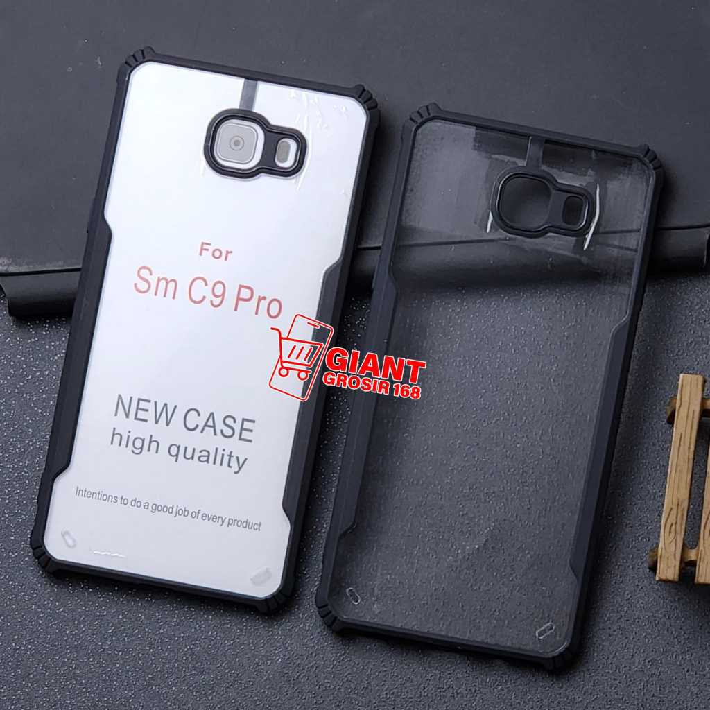 SAMSUNG C9 PRO CASE ARMOR FUSION SHOCKPROOF TRANSPARENT CASE SAMSUNG C9 PRO