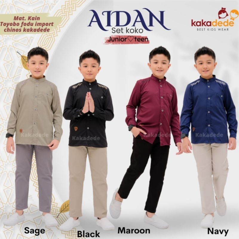 Aidan SET ขนาด JUNIOR KAKADE / SET ขนาด AIDAN KAKADE