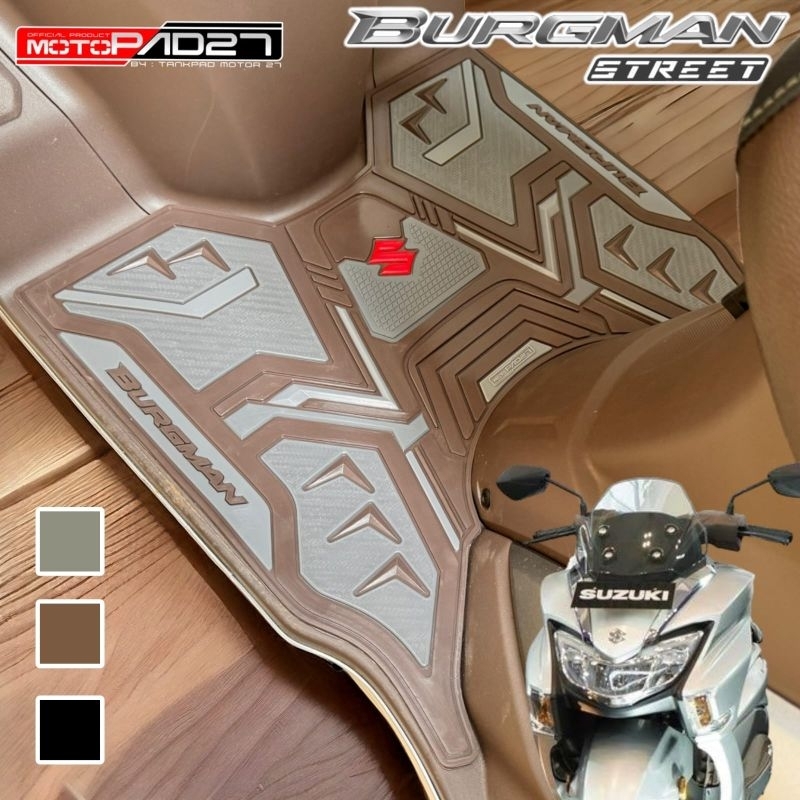 BURGMAN 125 พรมมอเตอร์ไซค์ BURGMAN 125 แผ่นยางวางเท้า
