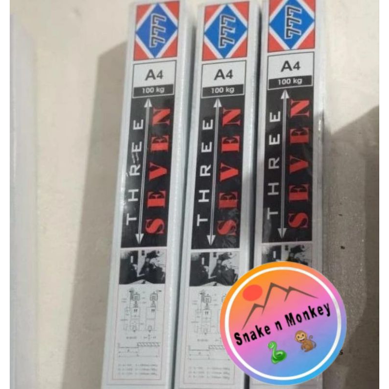 รางเลื่อนประตู ยี่ห้อ 777 (Triple Seven) A3 J3 ยาว 210 ซม.